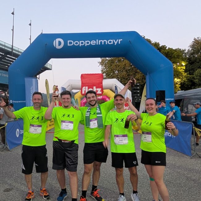 Unser Team beim Business Run in Bregenz 2025