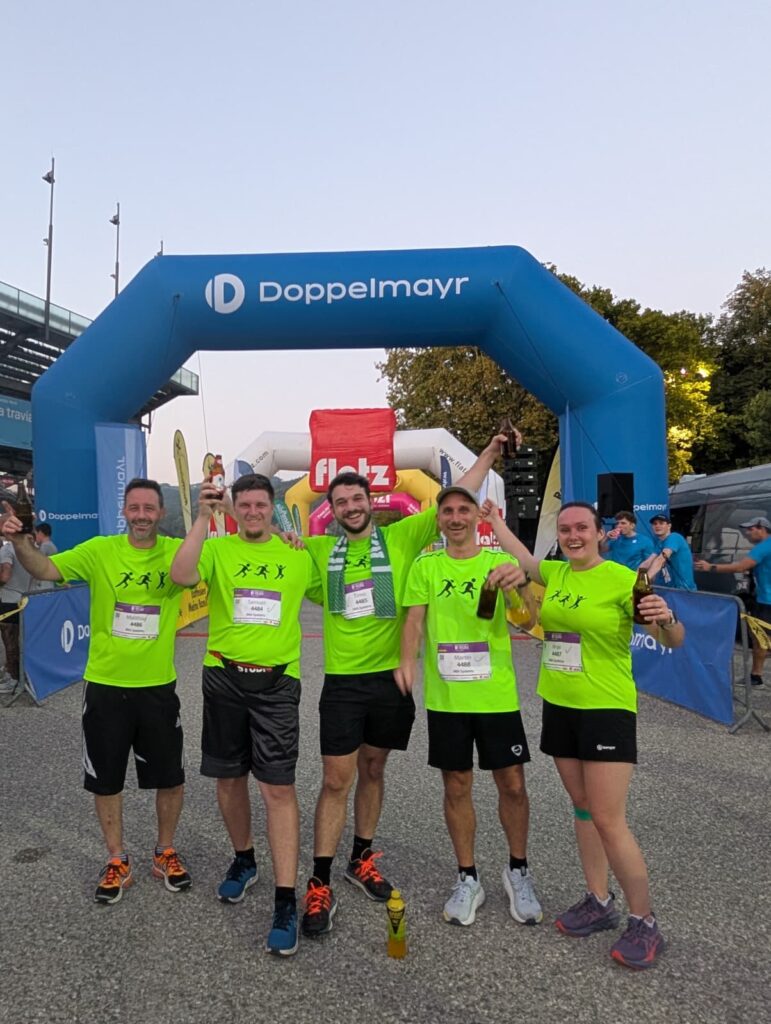 Unser Team beim Business Run in Bregenz 2025