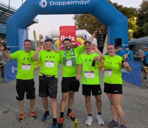 Unser Team beim Business Run in Bregenz 2025